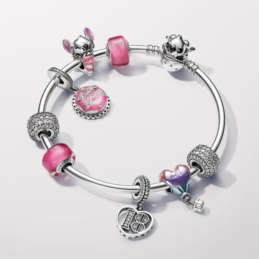 Disney Stitch Birthday Cake Charm