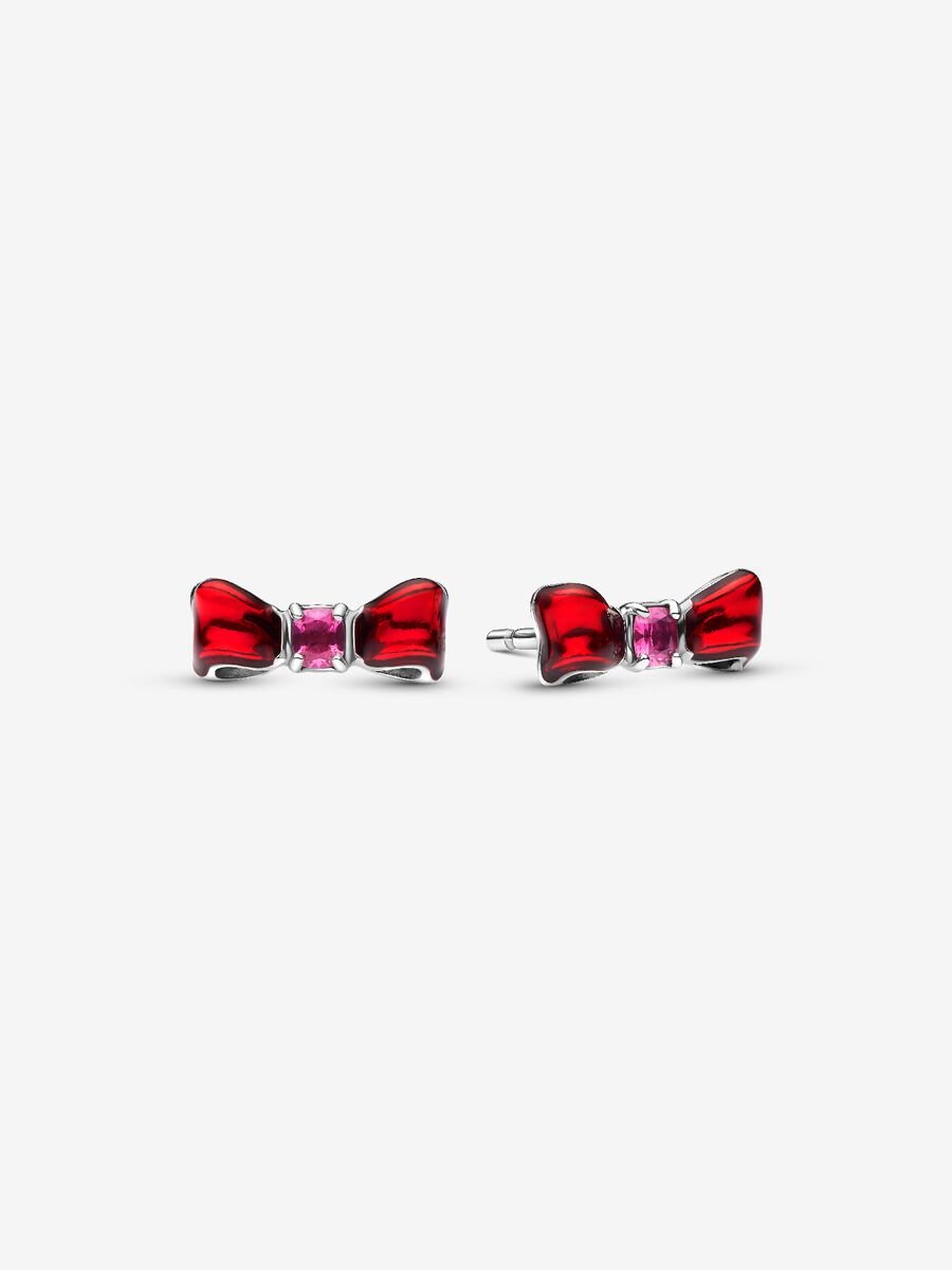 Disney Snow White Bow Stud Earrings