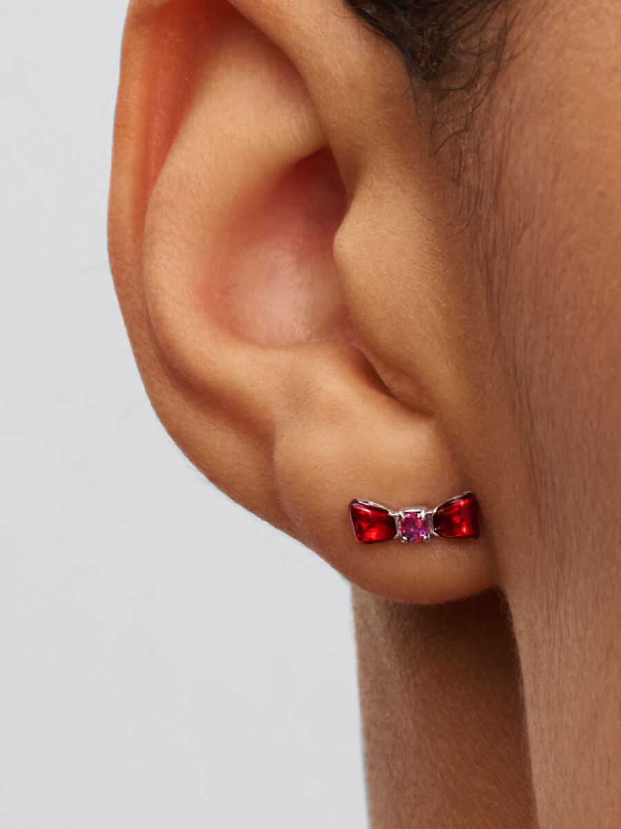 Disney Snow White Bow Stud Earrings