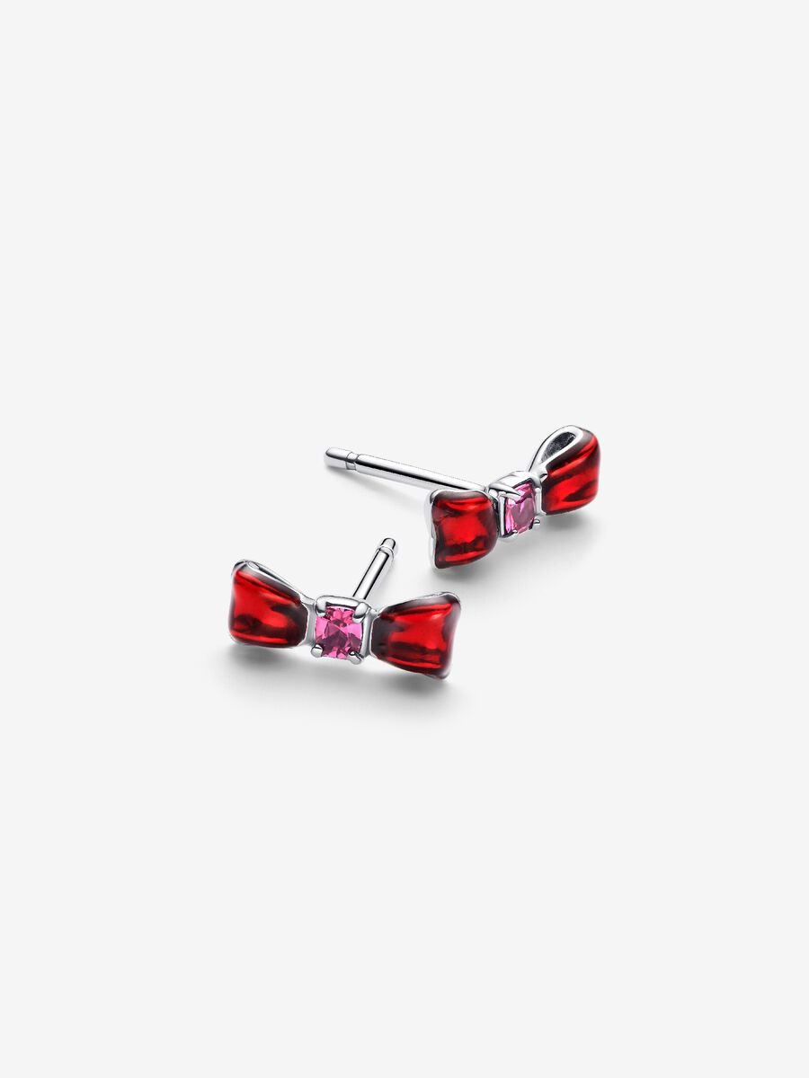 Disney Snow White Bow Stud Earrings